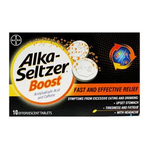 Alka Seltzer Extreme Boost - Advanced Fast Relief for Headaches & Fatigue